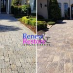 Before and After Paver Sealing